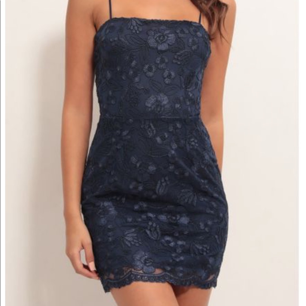 NAVY DRESS (s & m)